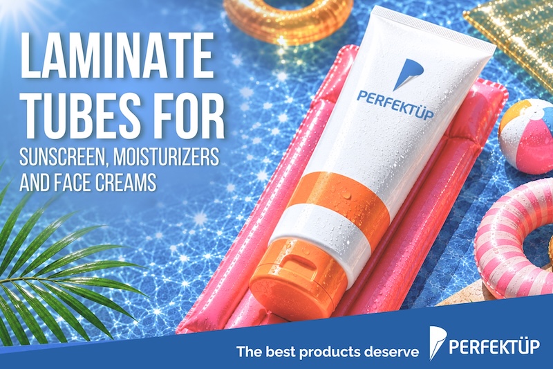 Laminate tubes for sunscreen